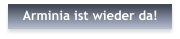 Arminia ist wieder da!